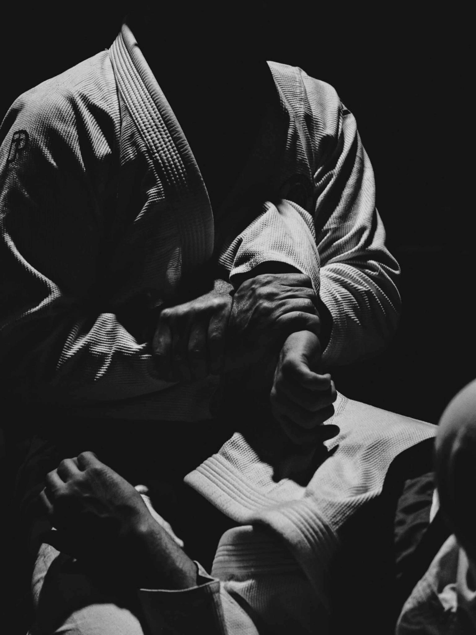 Roger Gracie applying technique during a seminar